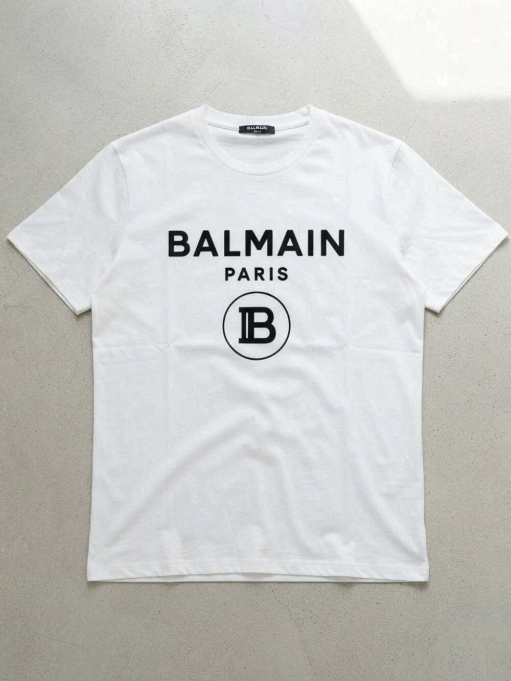 Balmain Paris B Logo White T-Shirt S-4XL